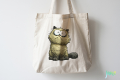 Quirky Funny Cats Sublimation Product Image 4