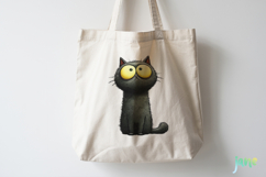Quirky Funny Cats Sublimation Product Image 4