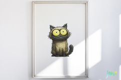 Quirky Funny Cats Sublimation Product Image 5