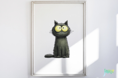 Quirky Funny Cats Sublimation Product Image 5