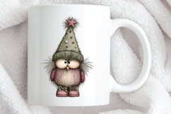 Quirky Funny Christmas Owl Clipart Product Image 4