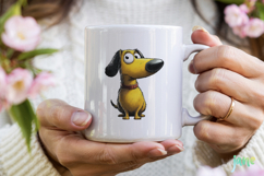 Quirky Funny Dogs Sublimation Product Image 3