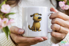 Quirky Funny Dogs Sublimation Product Image 5
