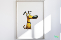 Quirky Funny Dogs Sublimation Product Image 3