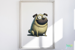 Quirky Funny Dogs Sublimation Product Image 3