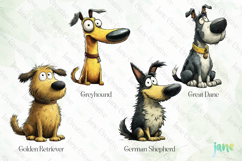 Quirky Funny Dogs Sublimation Product Image 1