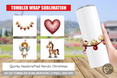 Nordic Christmas Tumbler Product Image 1