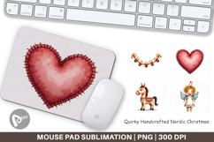 Nordic Christmas Mouse Pad Product Image 1