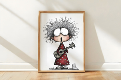 Quirky Life In Retirement Clipart Product Image 3