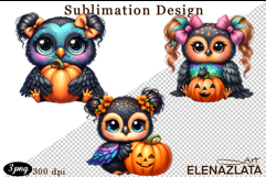 Quirky Monster Clipart PNG, Funny Spooky Creatures Product Image 1