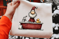 Quirky Santa Claus Clipart Product Image 2