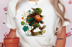Quirky St. Patrick’s Day Leprechaun Clipart Product Image 2