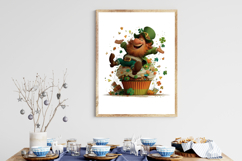 Quirky St. Patrick’s Day Leprechaun Clipart Product Image 3