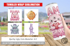 Quirky Momster Tumbler Product Image 1