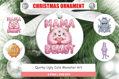 Quirky Momster Ornament Product Image 1
