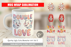 Quirky Momster Mug Wrap Product Image 1
