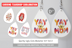 Quirky Momster Earring Product Image 1
