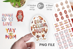 Quirky Momster Sticker Product Image 1