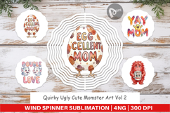 Quirky Momster Wind Spinner Product Image 1