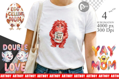 Quirky Momster Sublimation Product Image 1