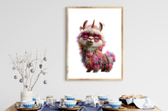 Quirky Unicorn Animals Clipart PNG Product Image 3