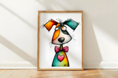 Quirky Valentine Dogs Clipart Product Image 3