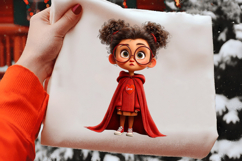 Quirky Valentines Girl Sublimation Product Image 2