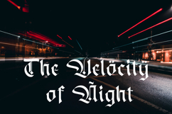 Quirlend - Blackletter font Product Image 4