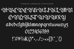 Quirlend - Blackletter font Product Image 5