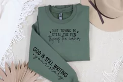 Quit Trying To Steal Sleeve SVG, Christian SVG Design Product Image 3