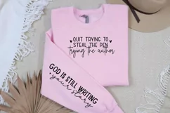 Quit Trying To Steal Sleeve SVG, Christian SVG Design Product Image 2