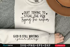 Quit Trying To Steal Sleeve SVG, Christian SVG Design Product Image 1
