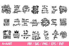Inspirational Quotes Bundle, Motivational Quotes SVG, cricut Product Image 1