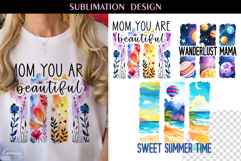 Summer Flower Design| Positive Quotes T Shirt|Motivational Product Image 1