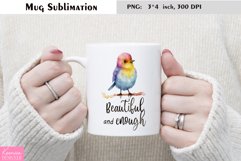 Motivational Quotes|Love Yourself |Mug Sublimation Product Image 1