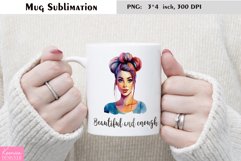 Motivational Quotes|Love Yourself |Mug Sublimation Product Image 1