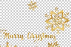 Christmas PNG, Christmas Snow PNG, Snowflake Clipart Product Image 4