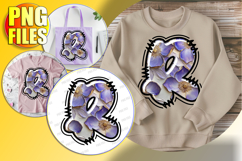 R Doodle Letter Valentine Festive Cheerful Style! Product Image 1