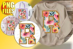 R Doodle Letter Cheerful Heart Loving Holiday! Product Image 1