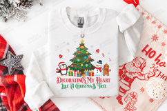 Decorating My Heart Like A Christmas Tree Shirt Design Product Image 2