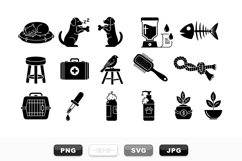 Pet Care Supplies SVG Bundle for Animal Lovers Product Image 1
