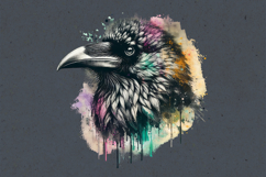 Raven Sublimation design PNG Product Image 2