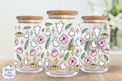 Ghosts | 16oz Libbey Glass Can Wrap Cut file Product Image 3