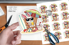 Summer Rabbit Sticker Product Image 1