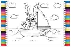 coloring animal cartoon for kids Product Image 1