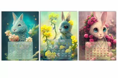 Calendar 2023 Printable | Year of Rabbit 2023 Calendar Product Image 6
