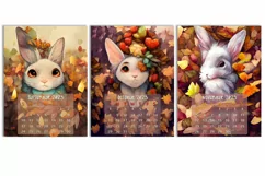 Calendar 2023 Printable | Year of Rabbit 2023 Calendar Product Image 8