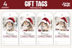 rabbit gift tags