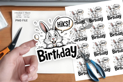 Rabbit Mood Sticker Product Image 1