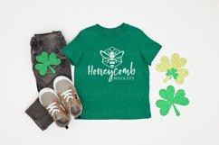 St Patricks Mockup, Kelly Rabbit Skins 3321 Toddler Mockup Product Image 1